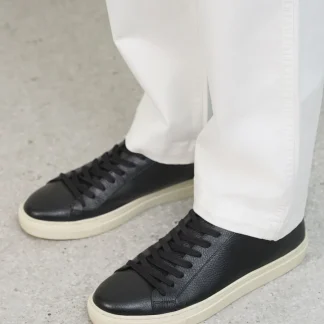 FAUX LEATHER SNEAKERS